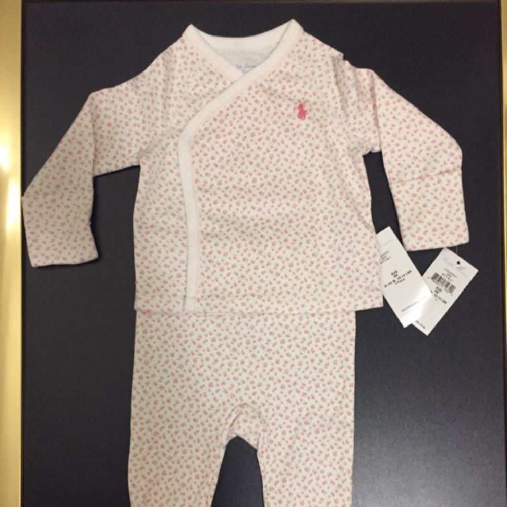 Ralph Lauren Footie Set NWT